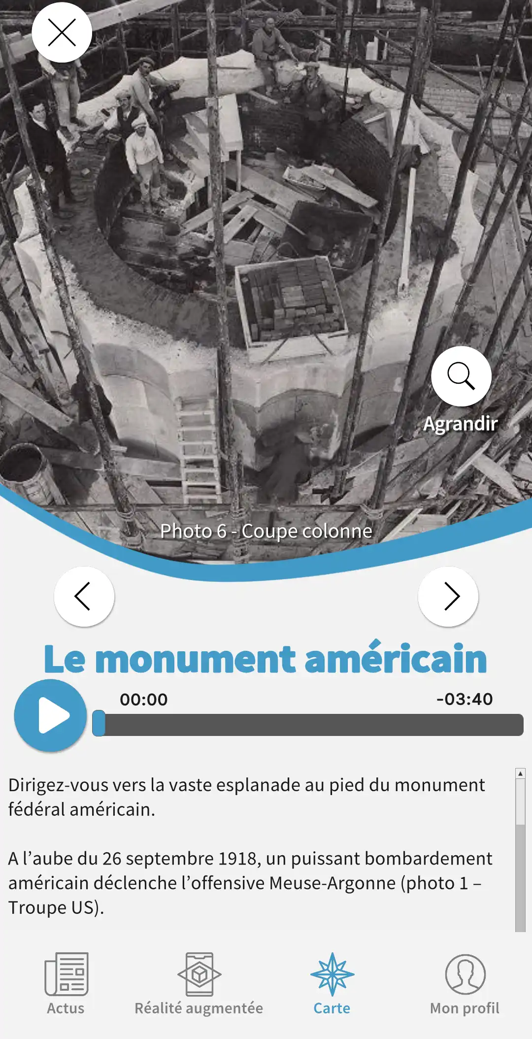 Fiche d'information.